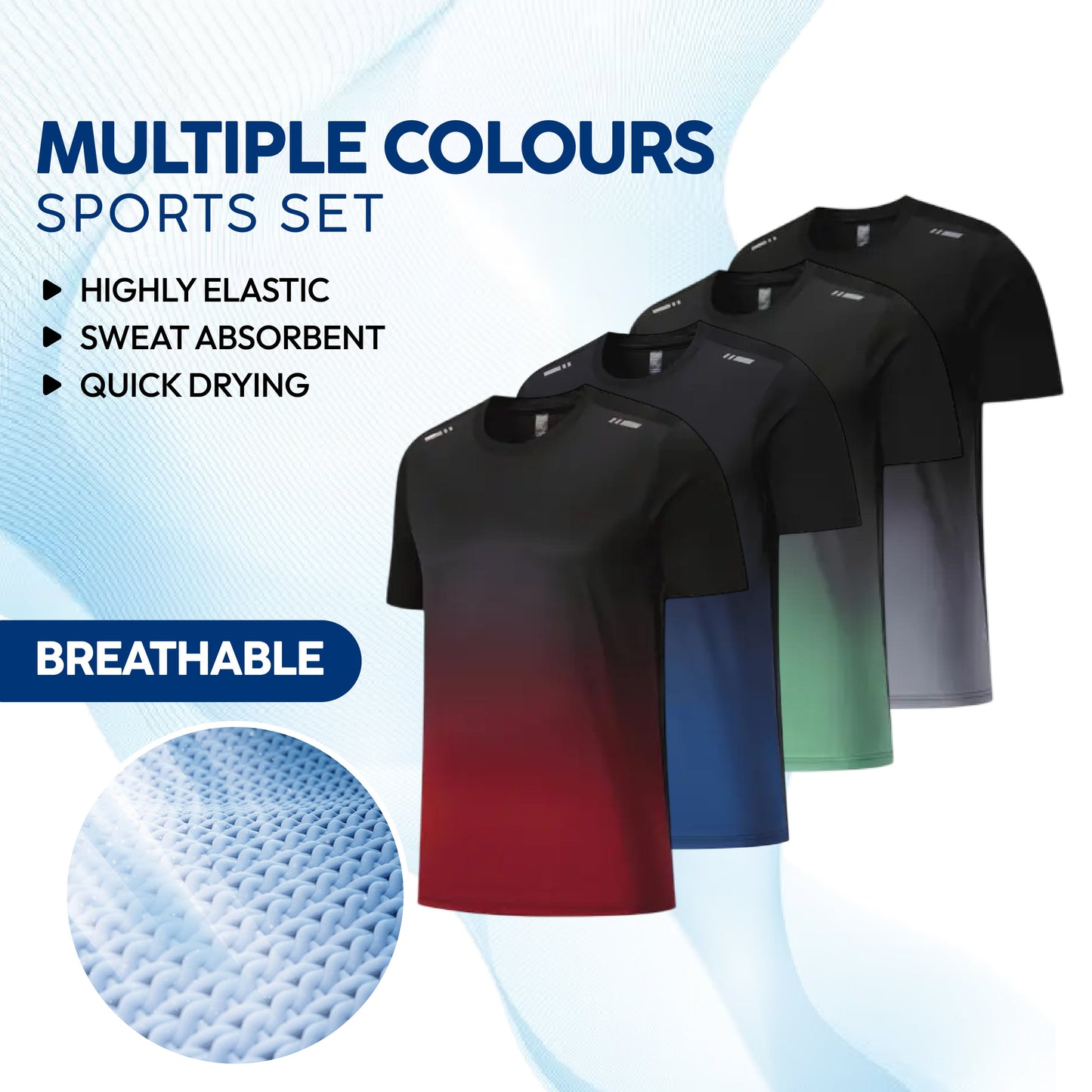 Men's Outdoor Sports Quick-Drying Breathable 2-Piece Combo Set ๐โโ๏ธ๐ (Get Shorts Free๐ฅ)