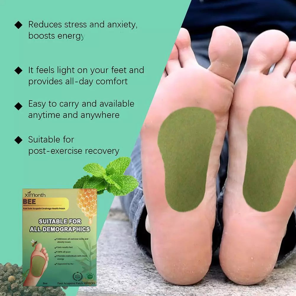 DetoxBee™ - Bee Venom Foot Patches 🐝✨ (Buy 1 Get 1 Free🔥🔥) ( Bloomio Official )