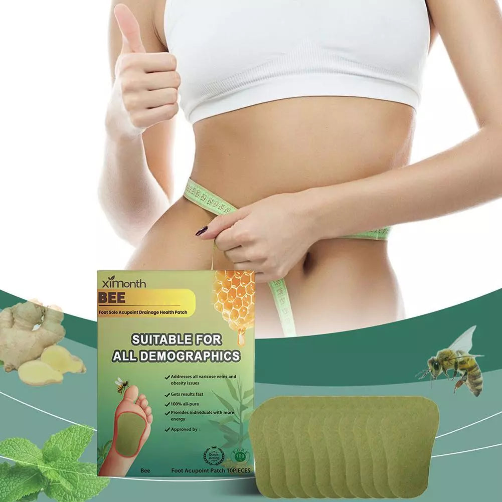 DetoxBee™ - Bee Venom Foot Patches 🐝✨ (Buy 1 Get 1 Free🔥🔥) ( Bloomio Official )